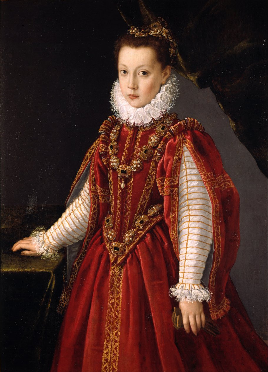 Retrato de uma jovem senhora de Sofonisba Anguissola