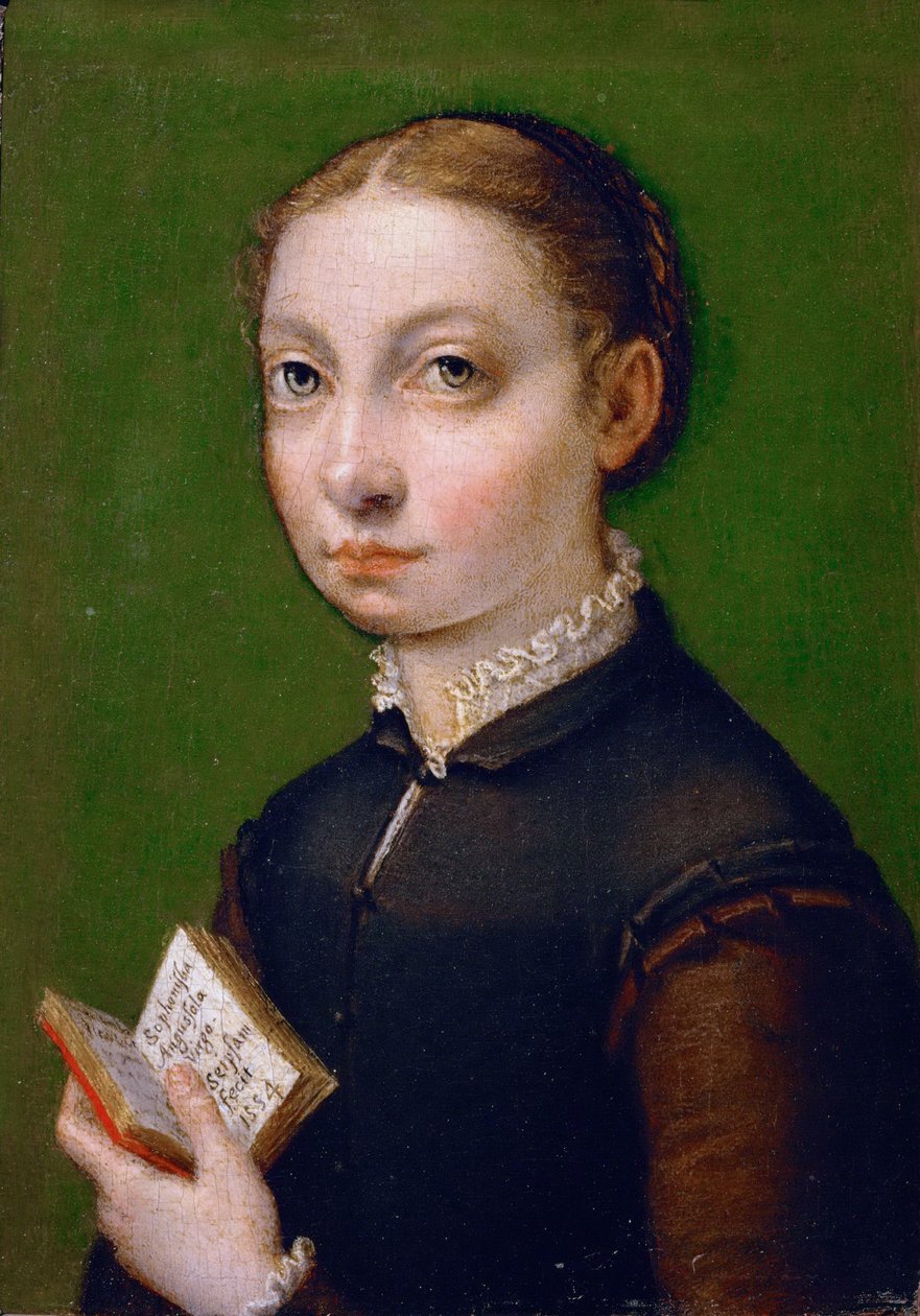 Auto-retrato, 1554 de Sofonisba Anguissola
