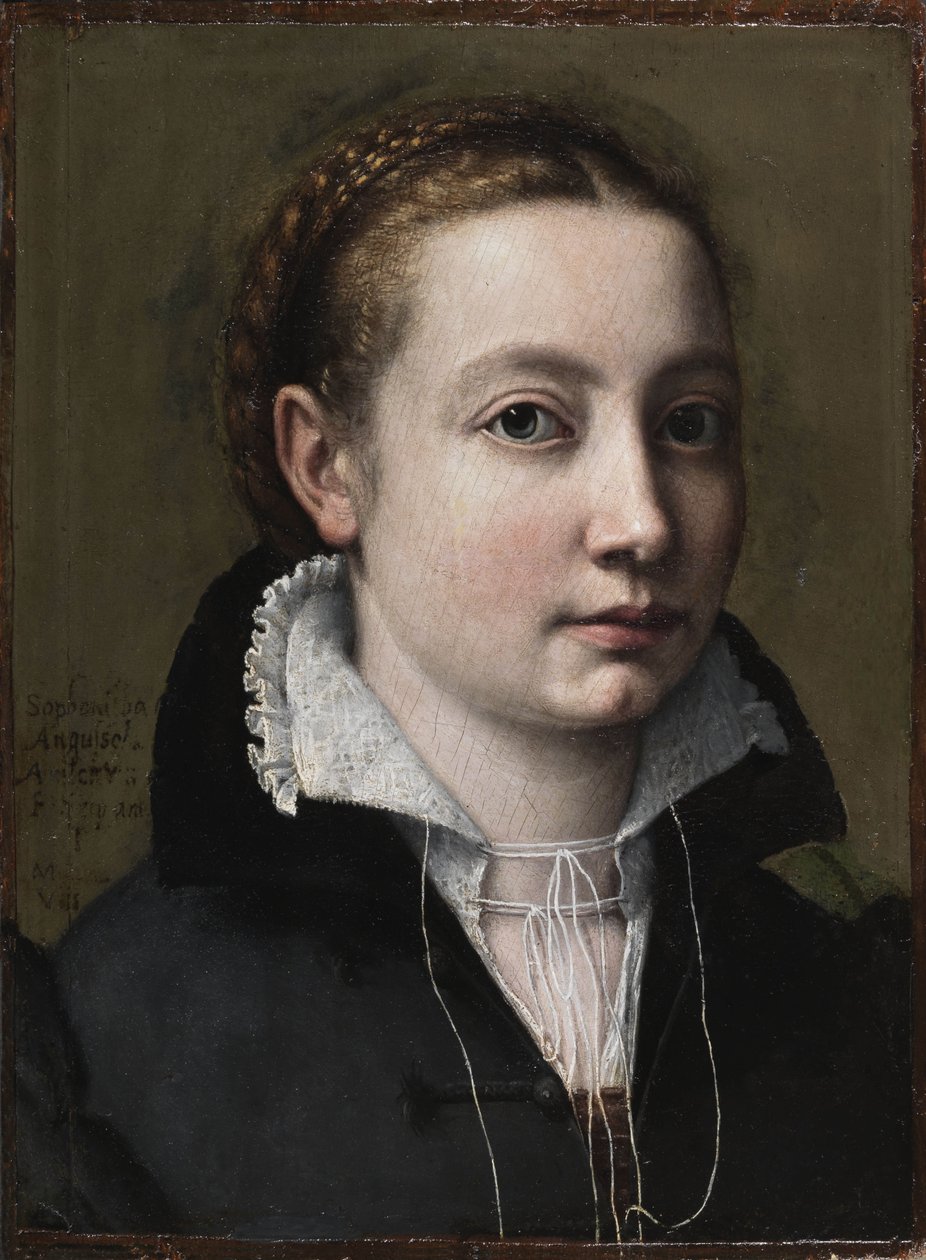 Auto-retrato, 1558. de Sofonisba Anguissola