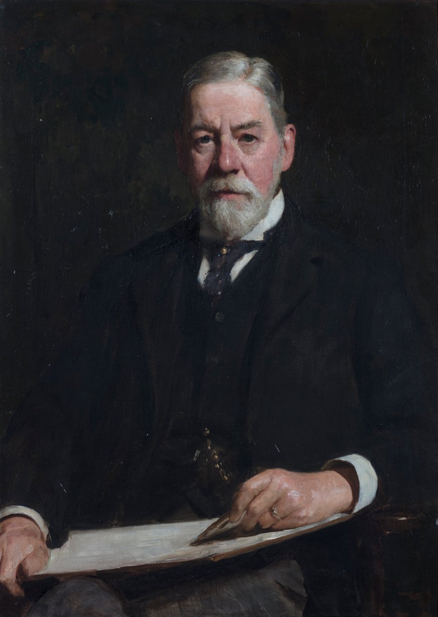 Retrato de Sir Thomas Graham Jackson, c.1896 de Solomon Joseph Solomon