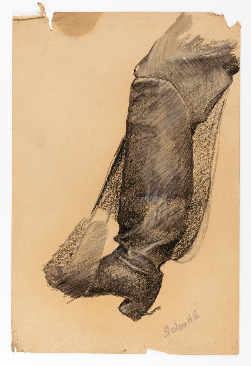 Bota, estudo para Monumento Equestre de Solon H. Borglum