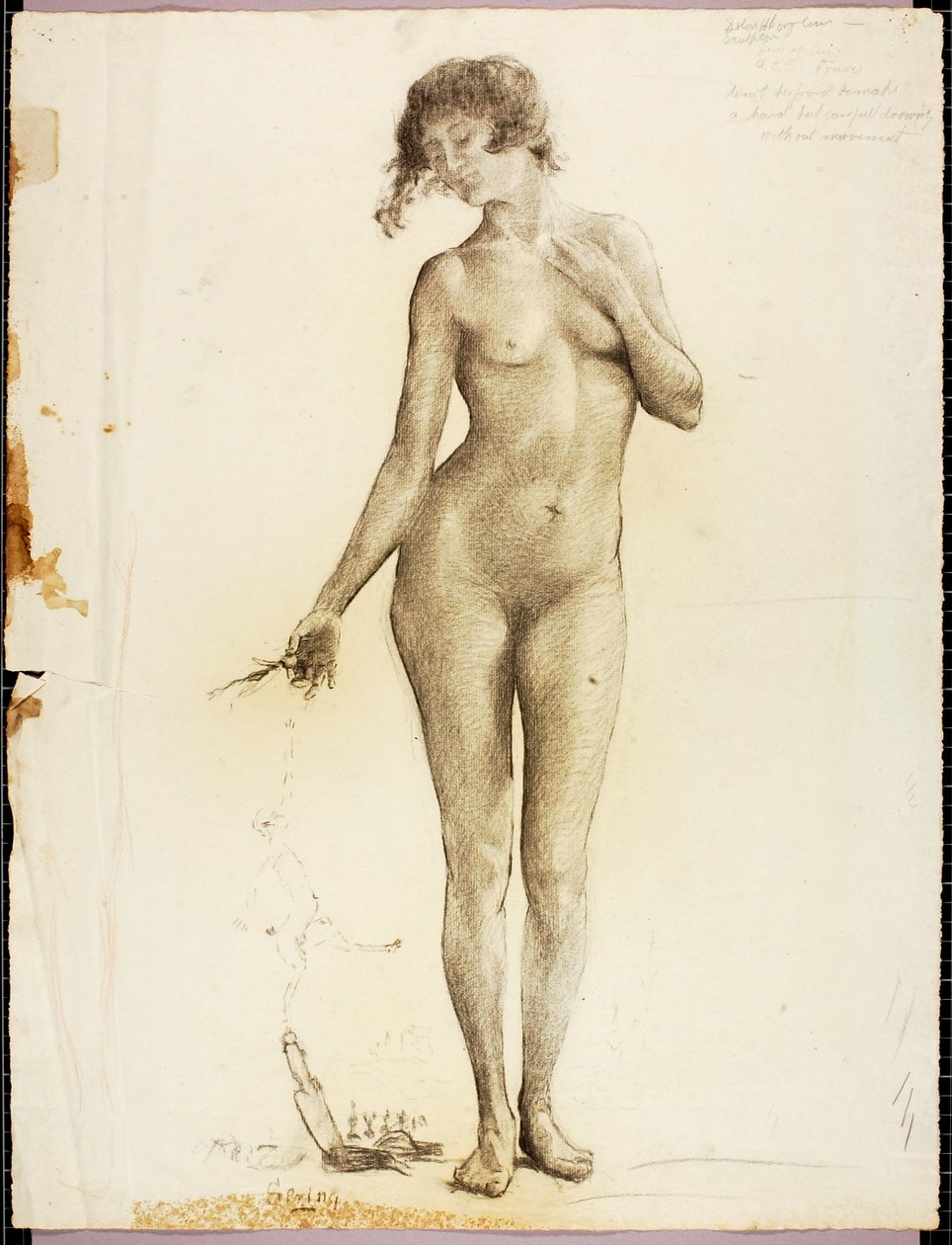 Nudez, primavera de Solon H. Borglum