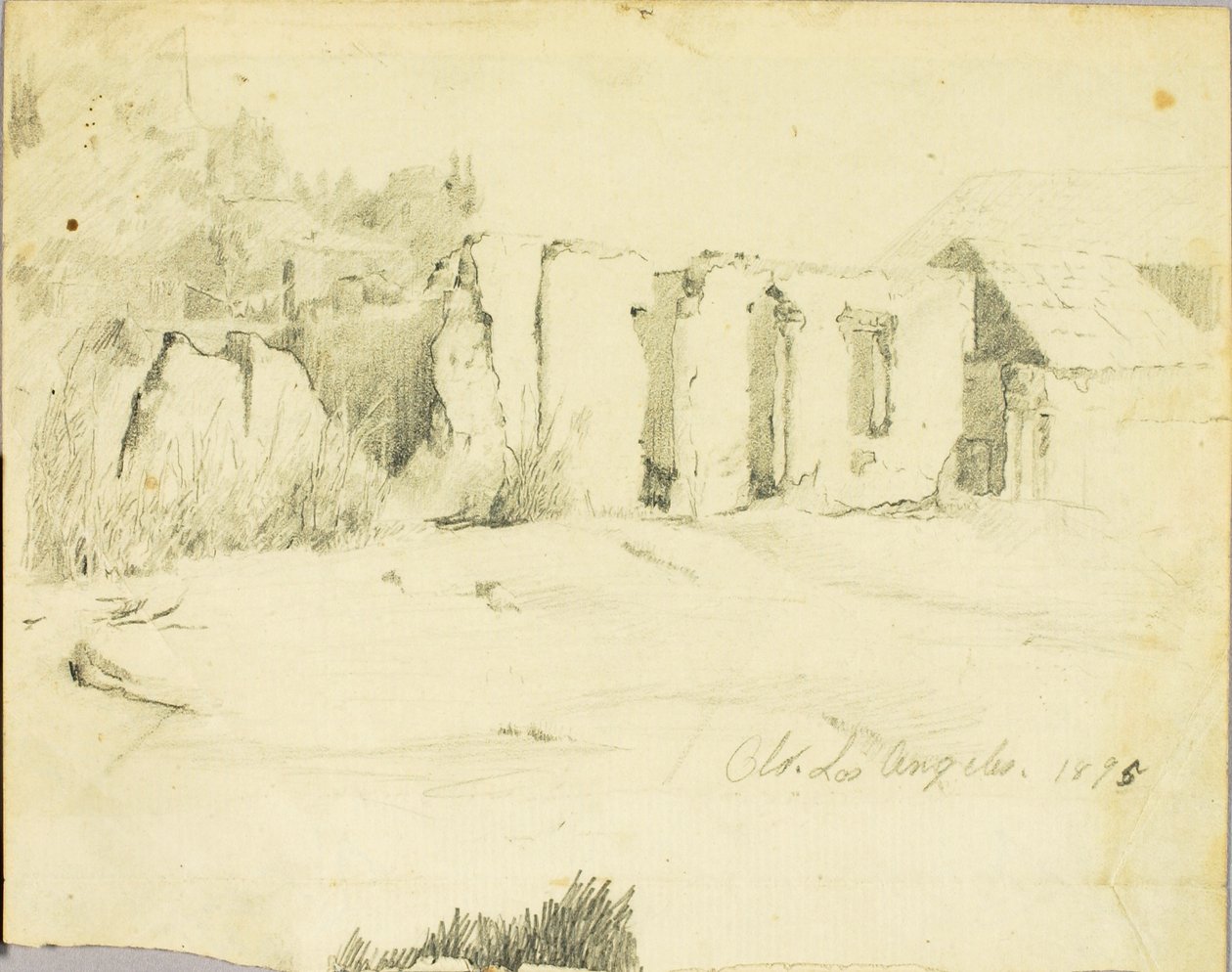 Los Angeles antiga de Solon H. Borglum
