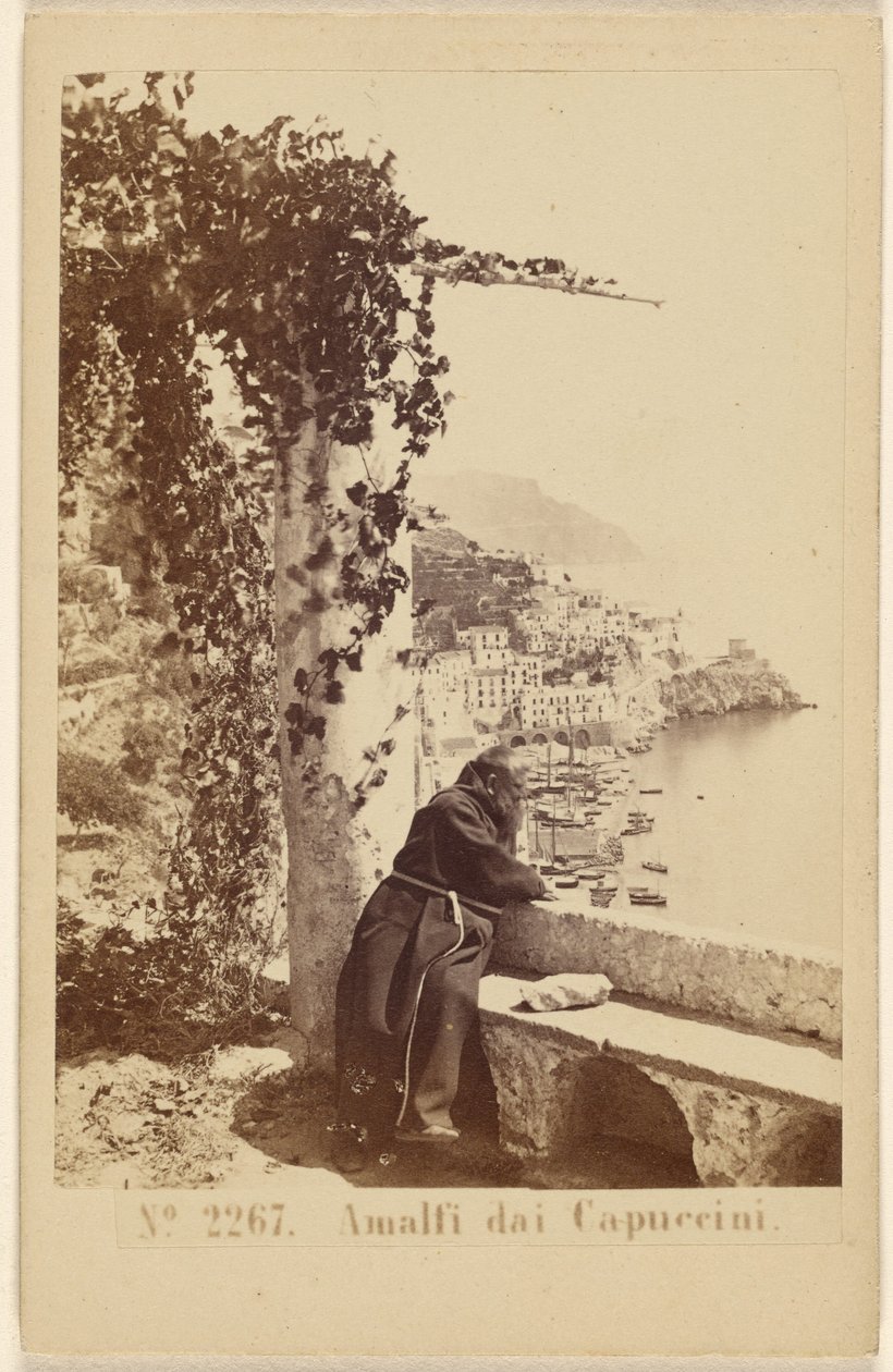 Amalfi pelos Capuchinhos. de Sommer and Behles