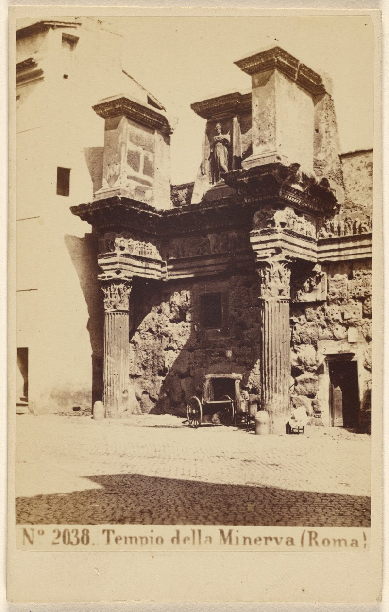 Templo de Minerva (Roma) de Sommer and Behles