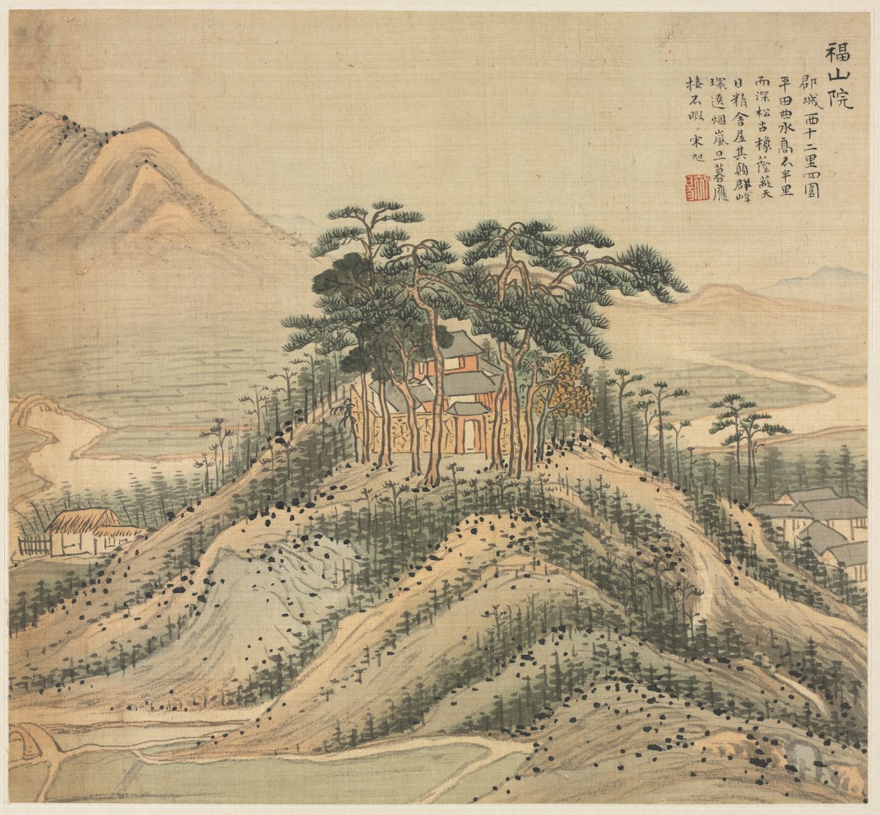 Mosteiro de Fushan de Song Xu