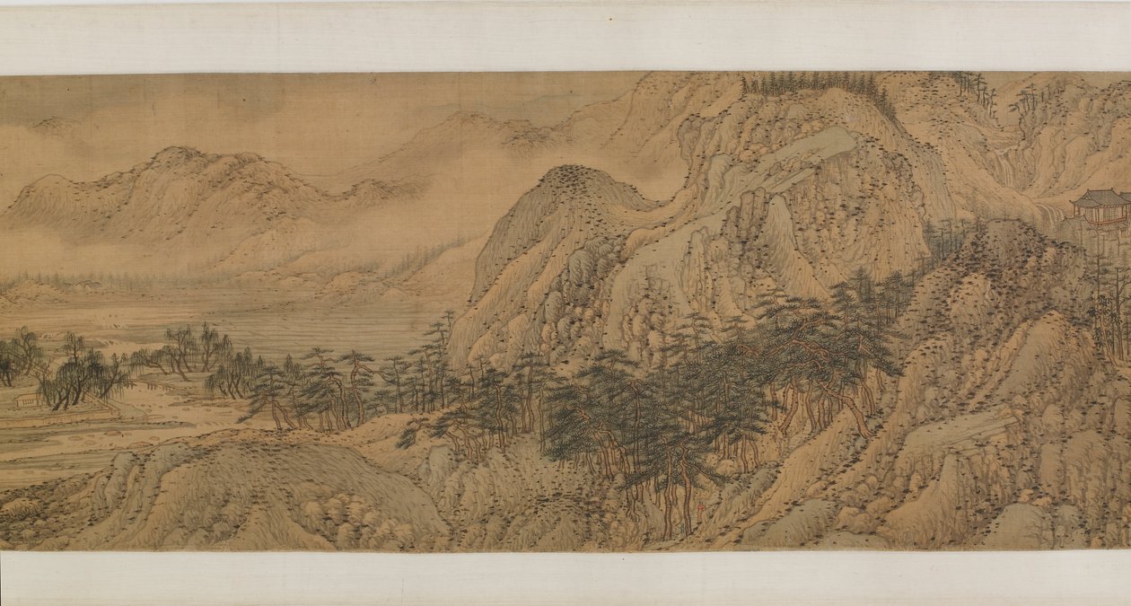 A propriedade do rio Wang, dinastia Ming, década de 1570. de Song Xu