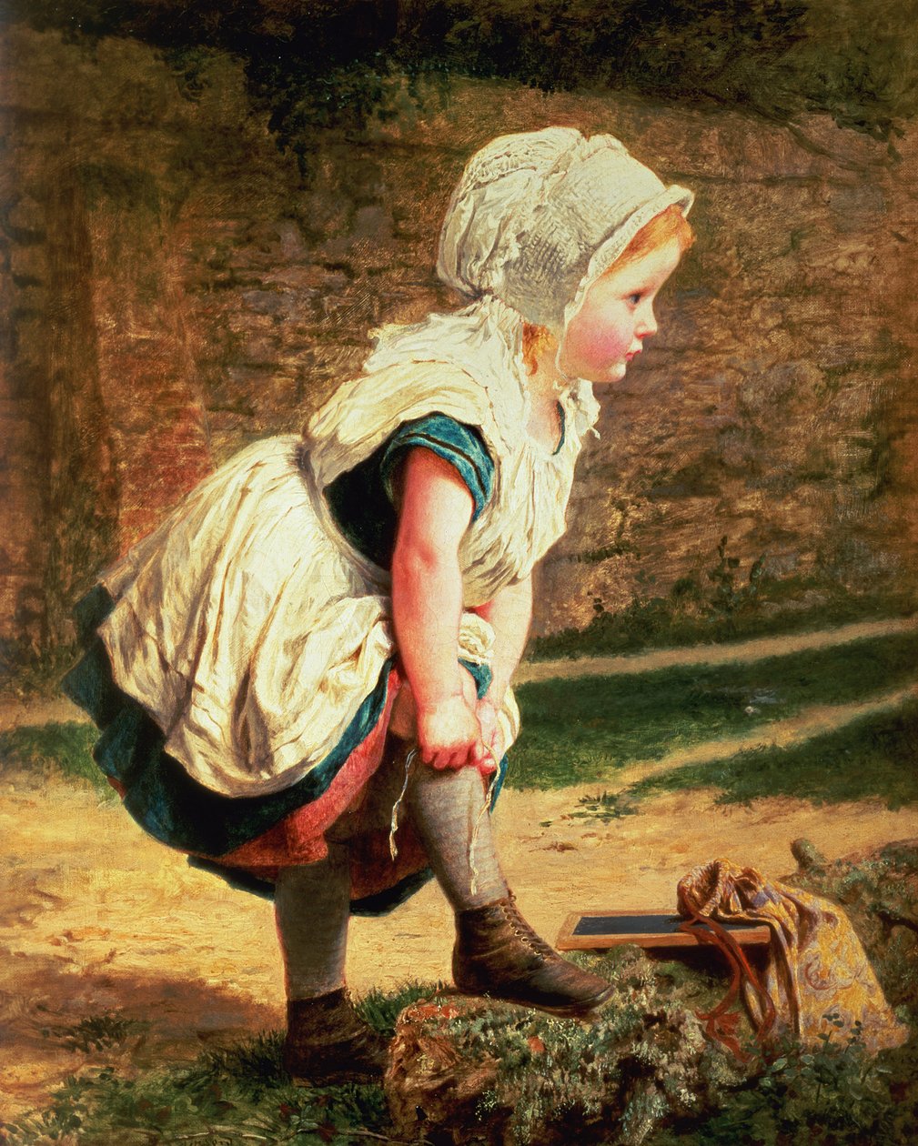 Espere por mim! (Voltando para casa da escola) de Sophie Gengembre Anderson