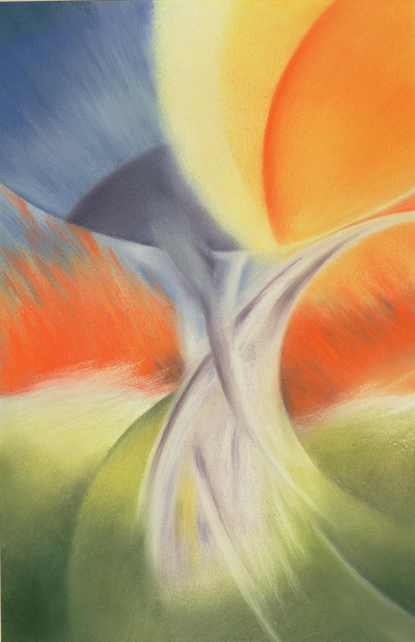 Ecstasy, 2000 (pastel sobre papel) de Sophie Hacker