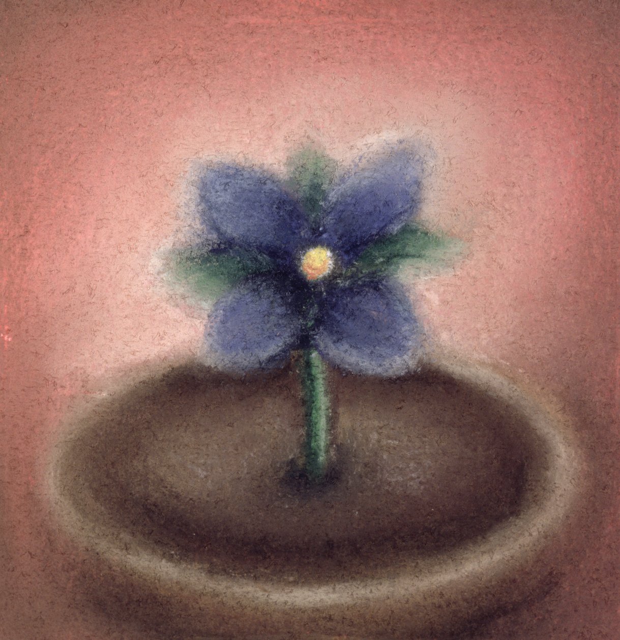 Florzinha (pastel sobre papel) de Sophie Hacker