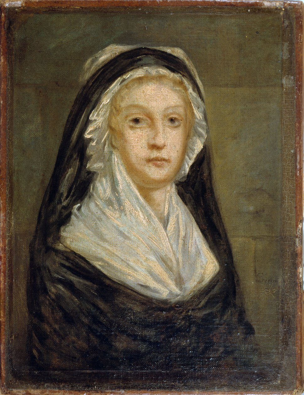 Maria Antonieta na Conciergerie, 1793. de Sophie Prieur