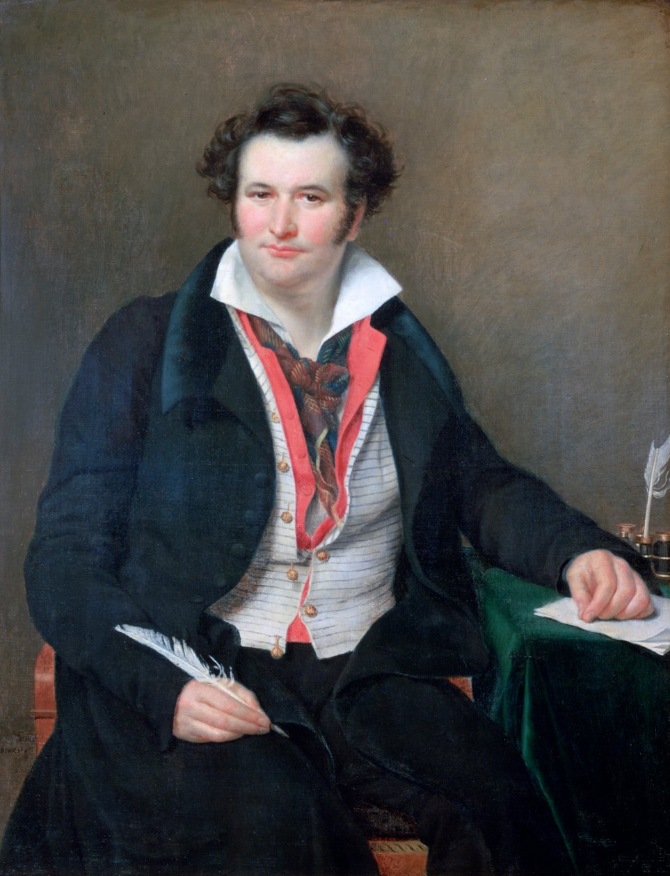 Retrato de Bernard Wolf, c1823 de Sophie Rude
