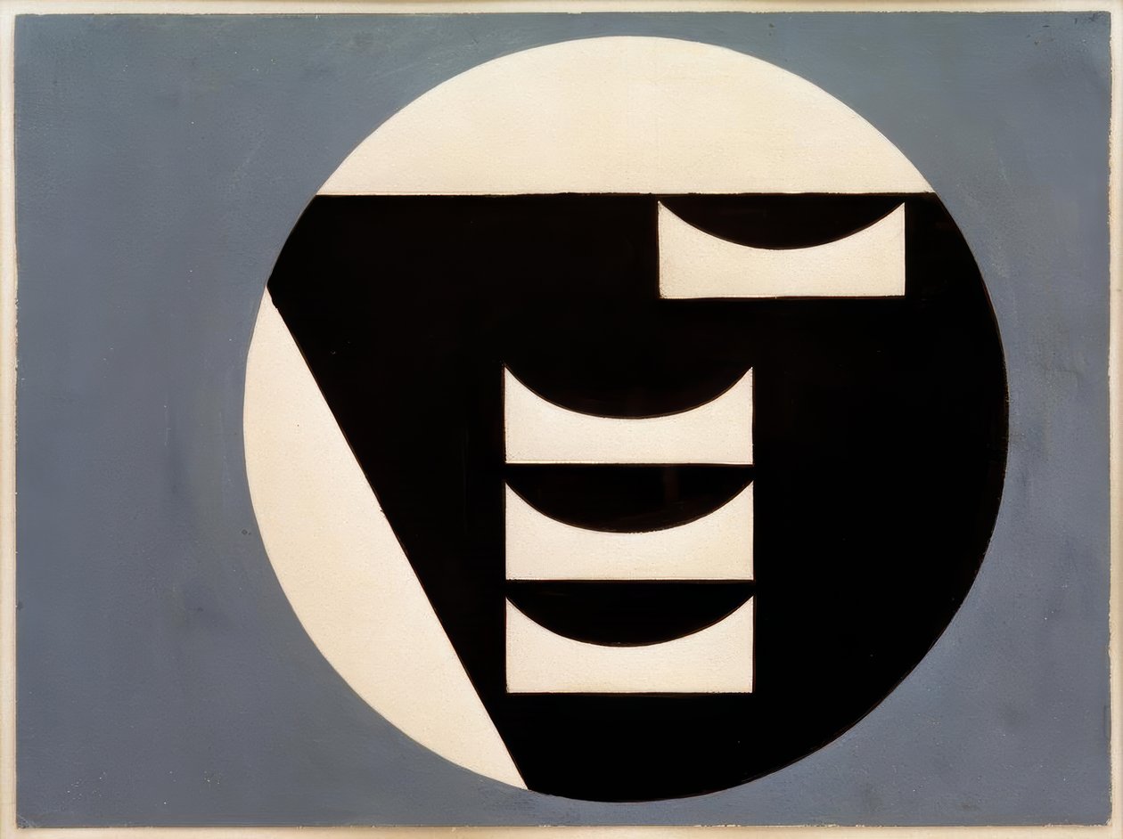 Composição em círculo de Sophie Taeuber Arp