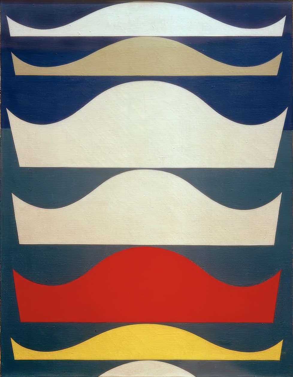 S.Taeuber-Arp, Gradação de cor de Sophie Taeuber Arp