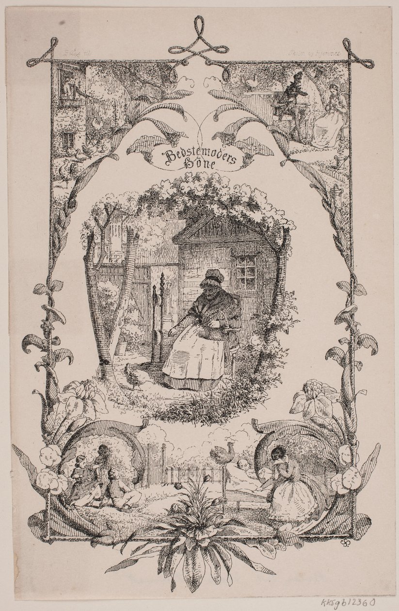 A galinha da vovó. De J. C. Gerson: A Escola e o Lar, No. 2 de Sophus Schack