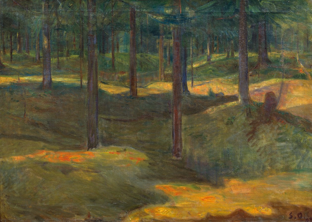 Floresta de Frognerseter de Soren Onsager