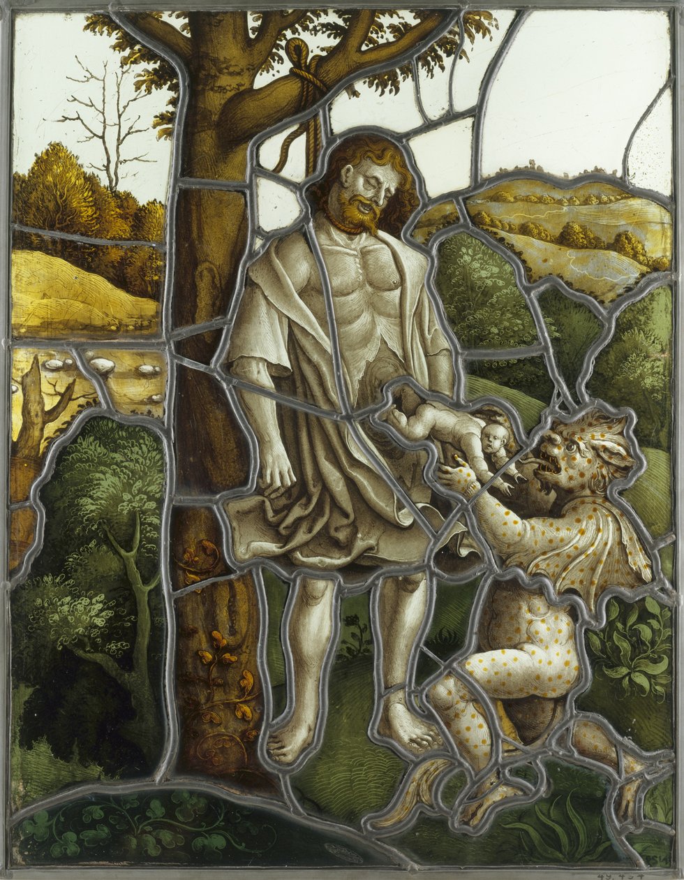 O enforcamento de Judas, c.1520 de South German School