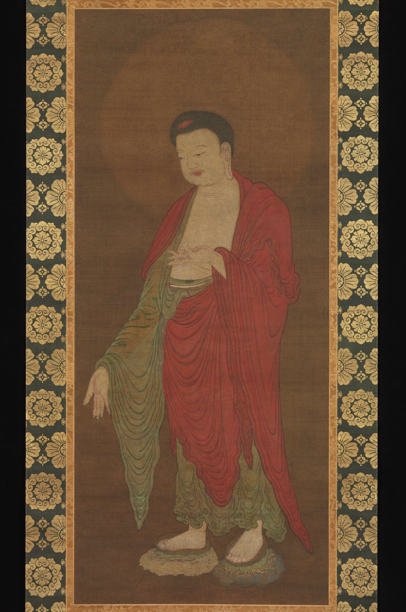 Buda Amitabha descendo de sua Terra Pura de Southern Song Dynasty Chinese School