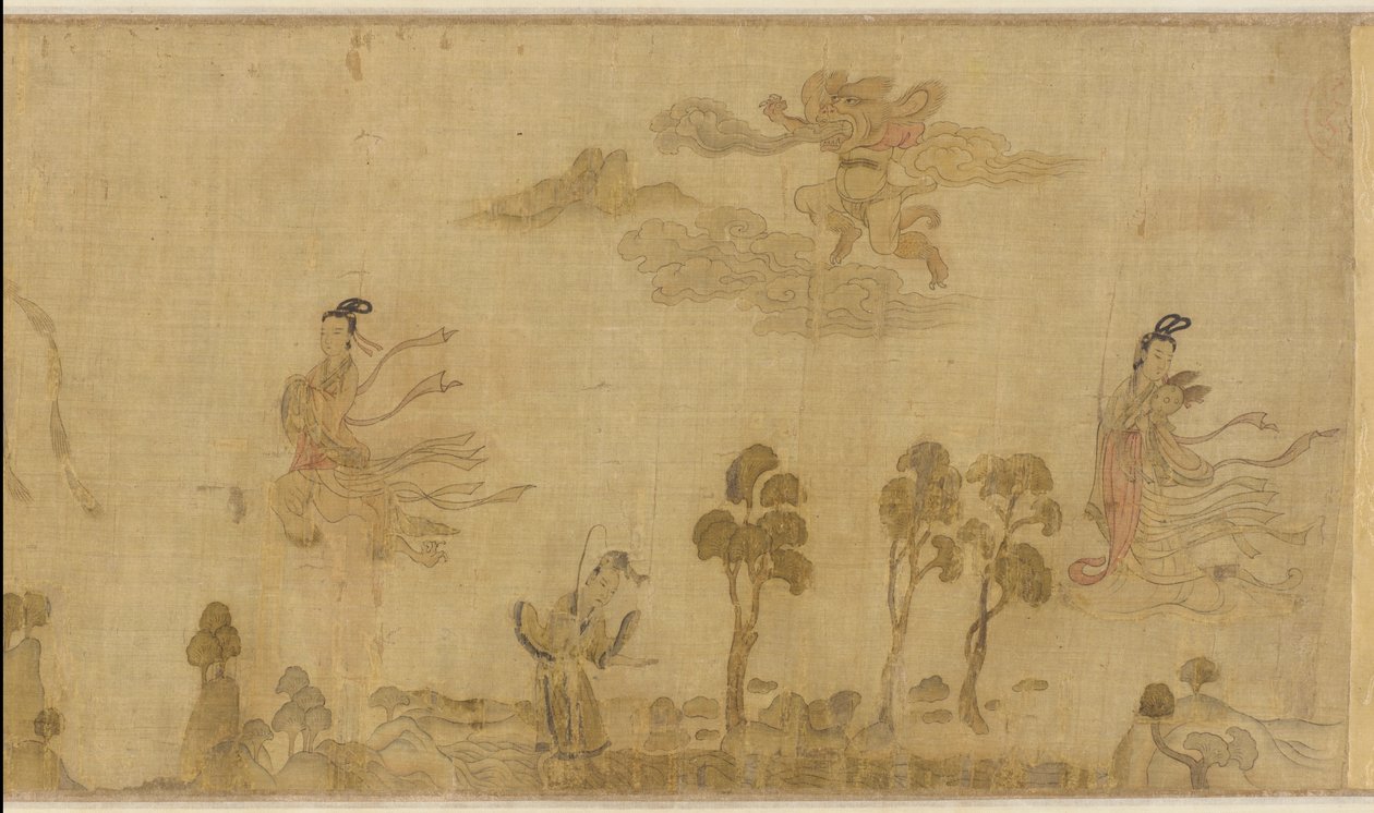 Ninfa do rio Luo, meados do século XII até meados do século XIII de Southern Song Dynasty Chinese School