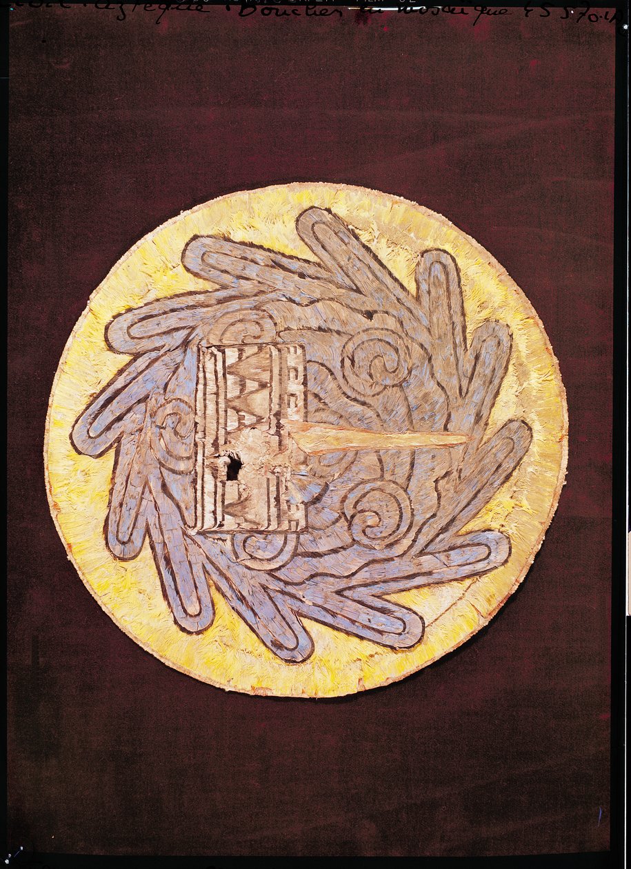 Cálice, c.1540 (penas e casca) de Spanish Colonial