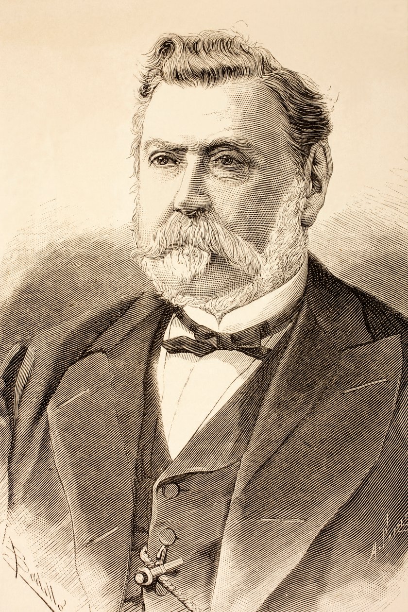 Antonio Rodrigues Sampaio, de &39;A Ilustração Espanhola e Americana&39; de 1881 de Spanish School
