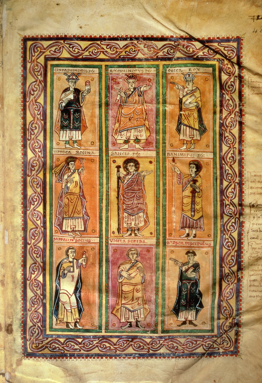 F.142 Sarracenos, do Códice Councilar de Abelda de Spanish School
