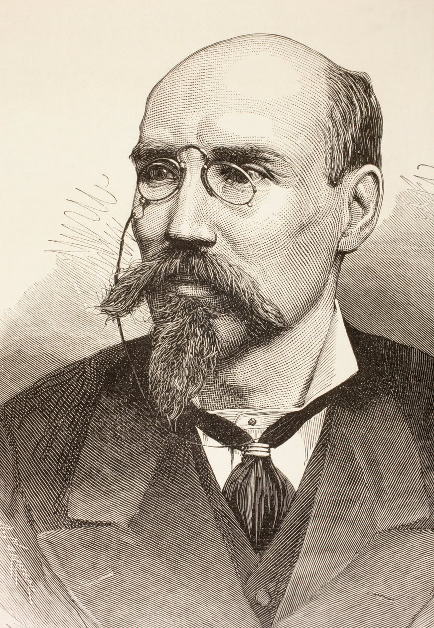 Jose Echegaray e Eizaguirre, de &39;A Ilustração Espanhola e Americana&39; de 1881 de Spanish School