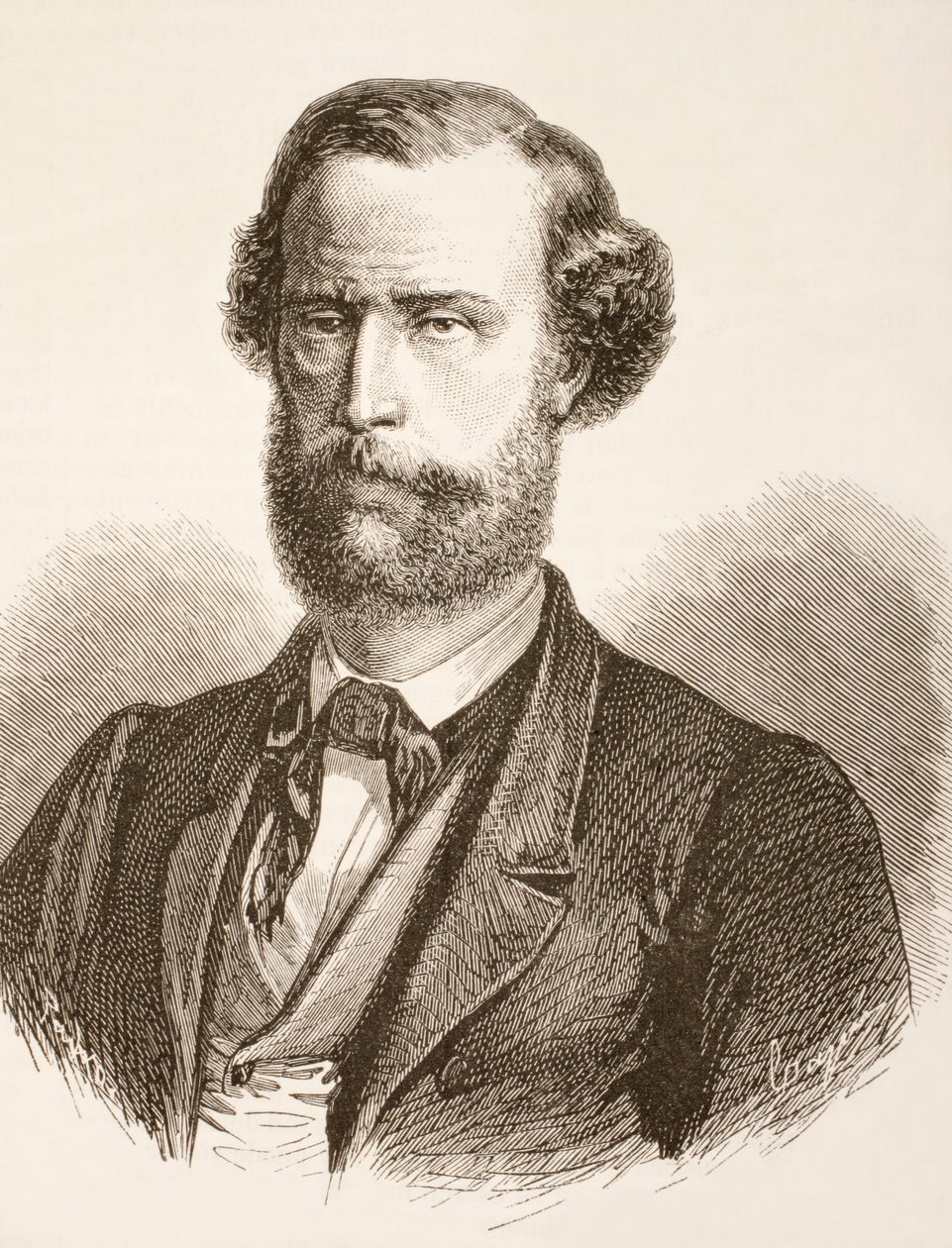 Manuel Vilar i Roca, from The Universal Museum, published 1862  de Spanish School