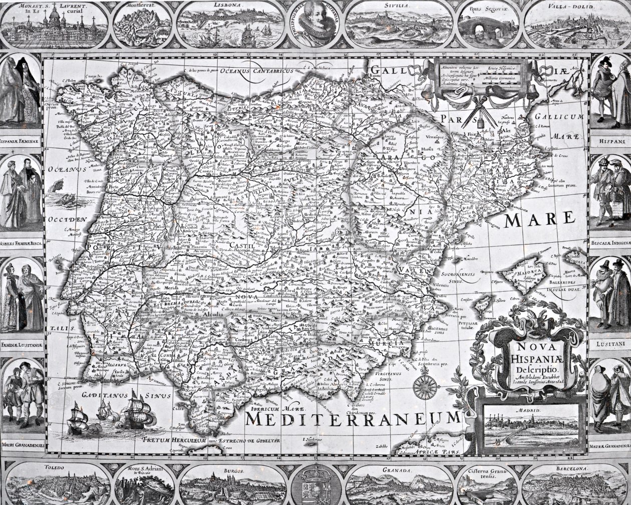 Mapa, de, espanha de Spanish School