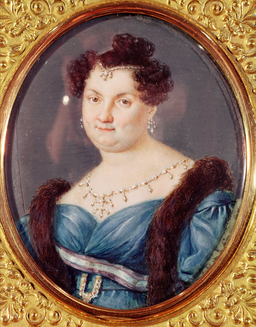 Marie-Christine de Bourbon-Sicília (1806-78) Rainha da Espanha de Spanish School