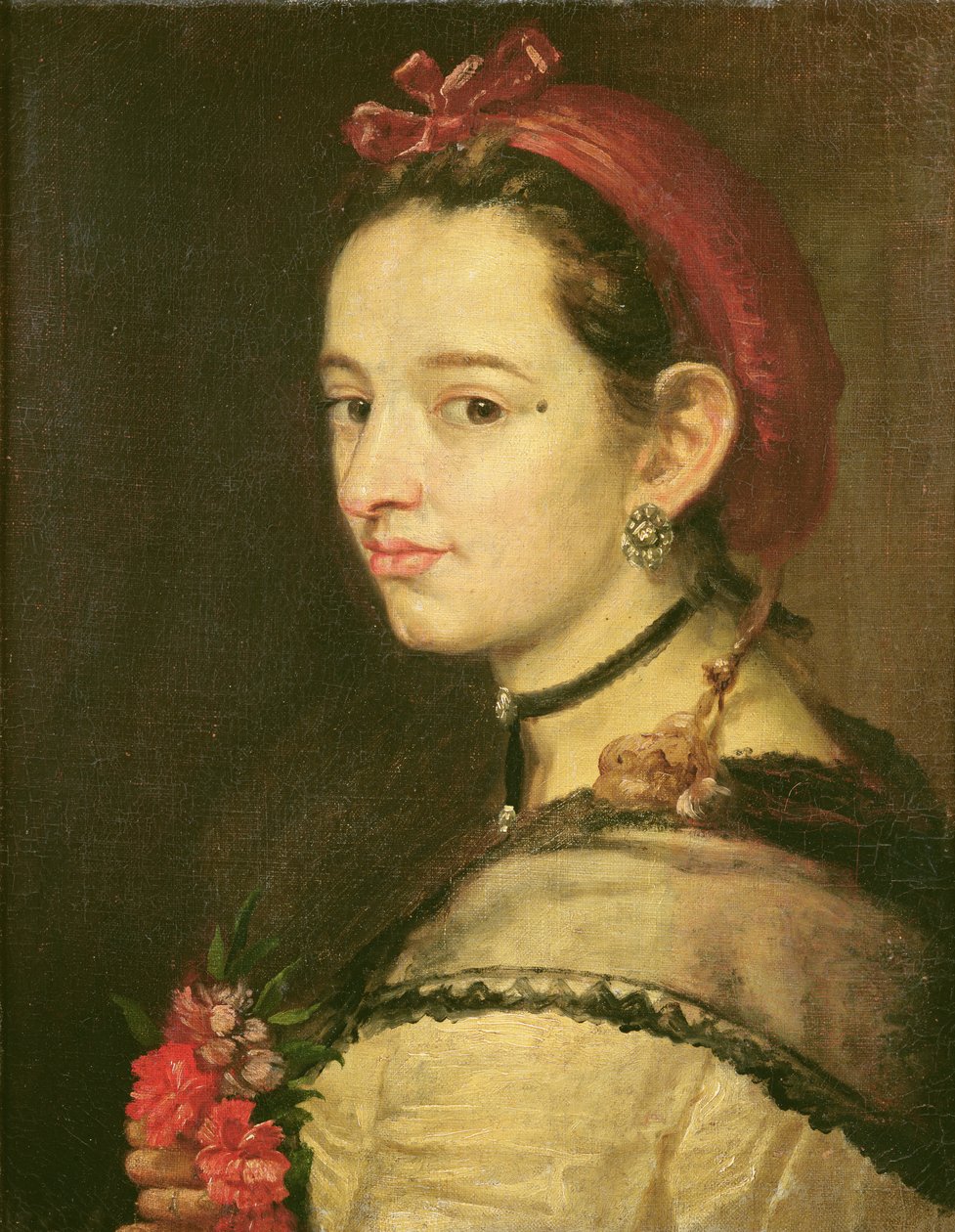 Retrato de uma mulher de Spanish School