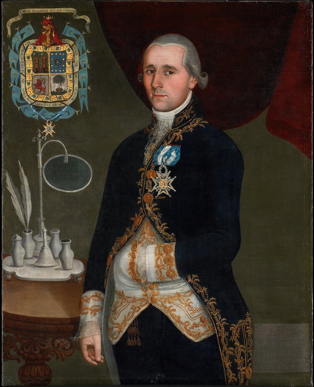 Retrato do duque de Agrada, c.1805 de Spanish School
