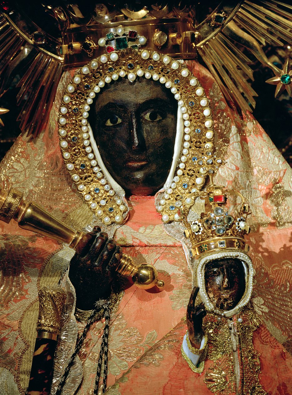 Madonna de Guadalupe (detalhe de 186934) de Spanish School