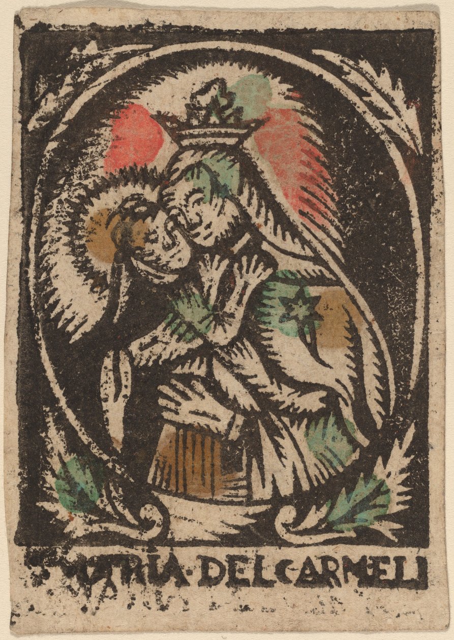 Madonna e criança de Spanish 15th Century