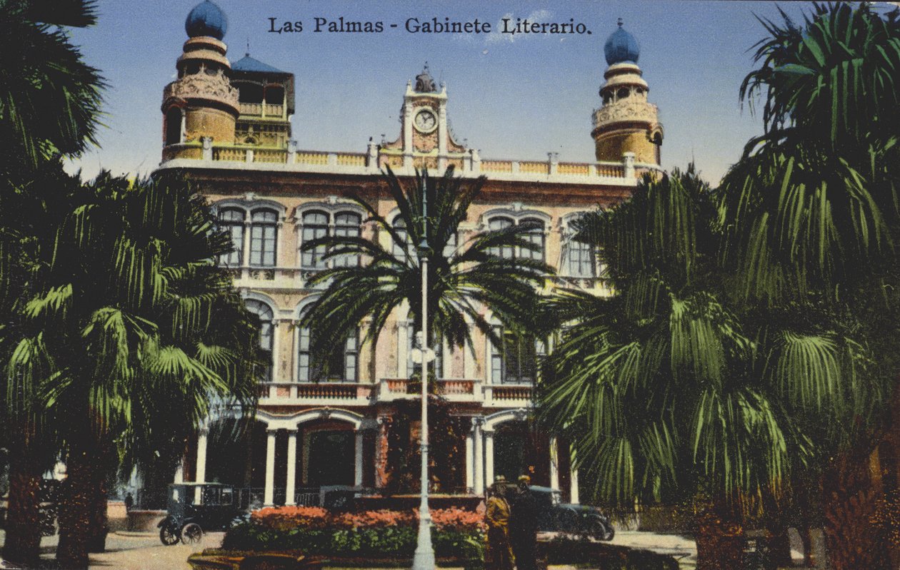 Gabinete Literário, Las Palmas, Gran Canaria, Ilhas Canárias (fotografia a cores) de Spanish Photographer