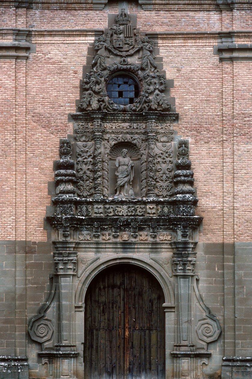 Um portal barroco de Spanish School