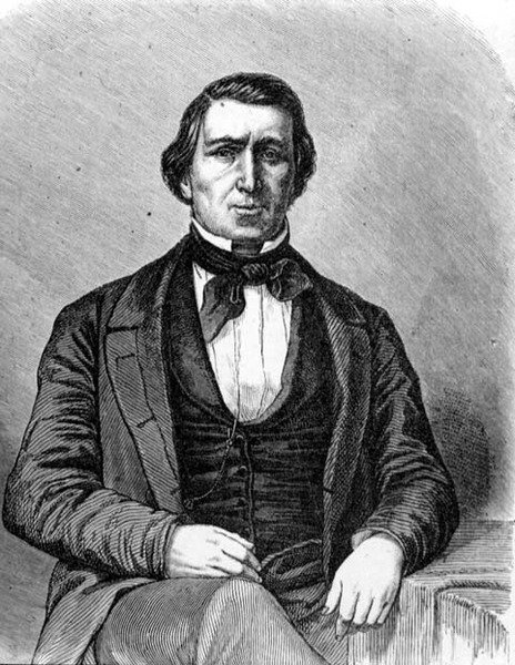 Brigham Young (1801-77) Segundo Presidente da Igreja Mórmon e Fundador da cidade de Salt Lake City, Utah, de 