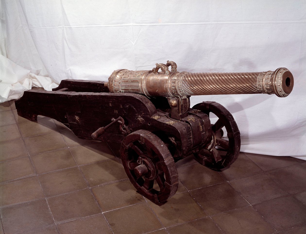 Bronze Canon de Francisco Ballesteros de Spanish School