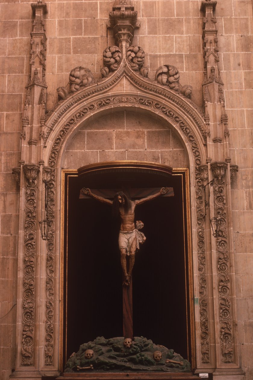 Cristo na cruz de Spanish School