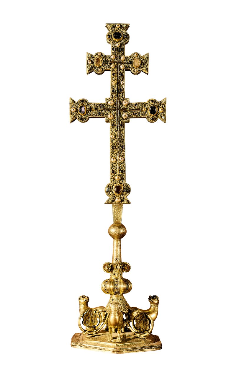 Cruz "Cignum crucis" da ordem templária de Ponferrada (ESpain) de Spanish School
