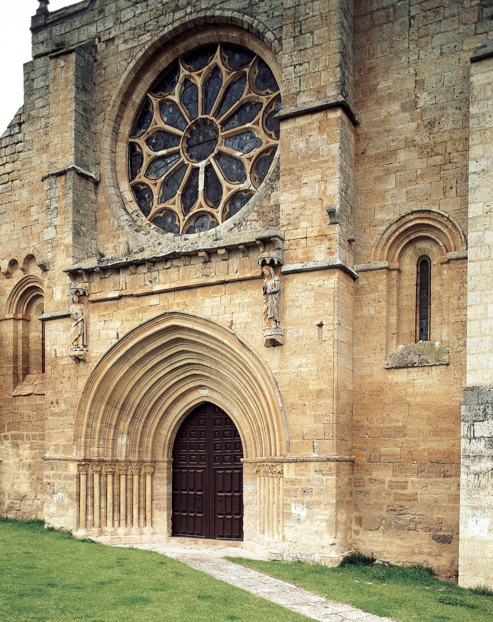 Igreja Colegiada de Santa María del Manzano, Castrojeriz, Burgos, Espanha de Spanish School