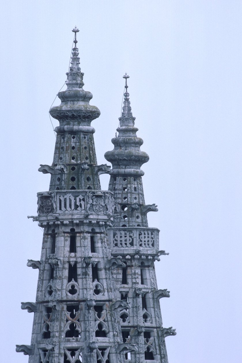 Pormenor das pinças da torre sineira (foto) de Spanish School