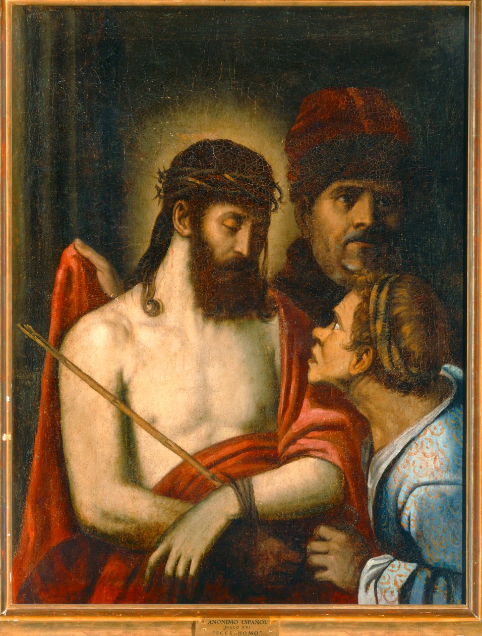 Ecce Homo, cópia segundo Ticiano (pintura) de Spanish School