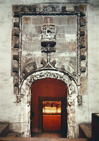 Entrada, para, a, Camara, santa de Spanish School