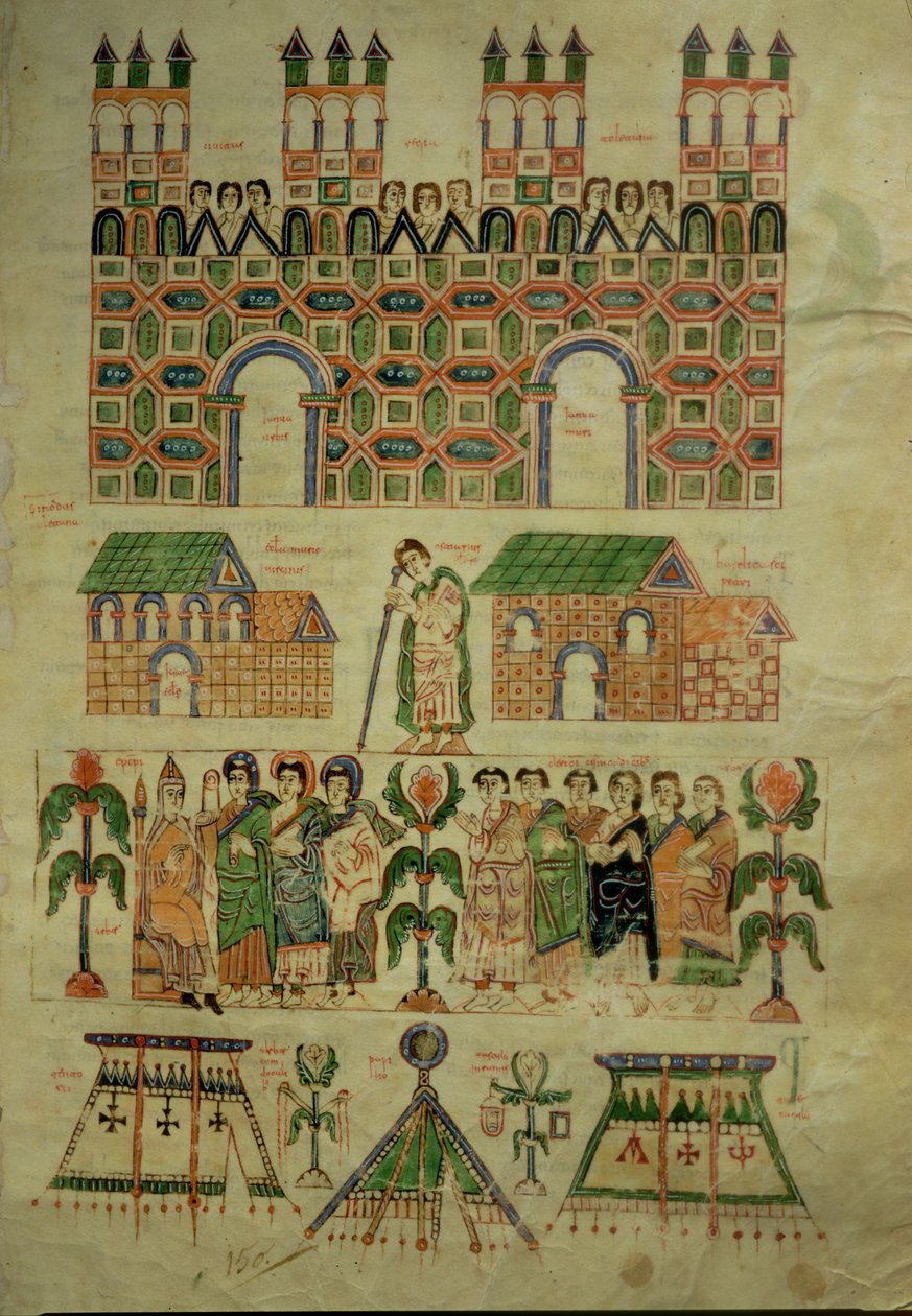 F.142 O Conselho de Toledo, de Abeldas Councilar Codex de Spanish School