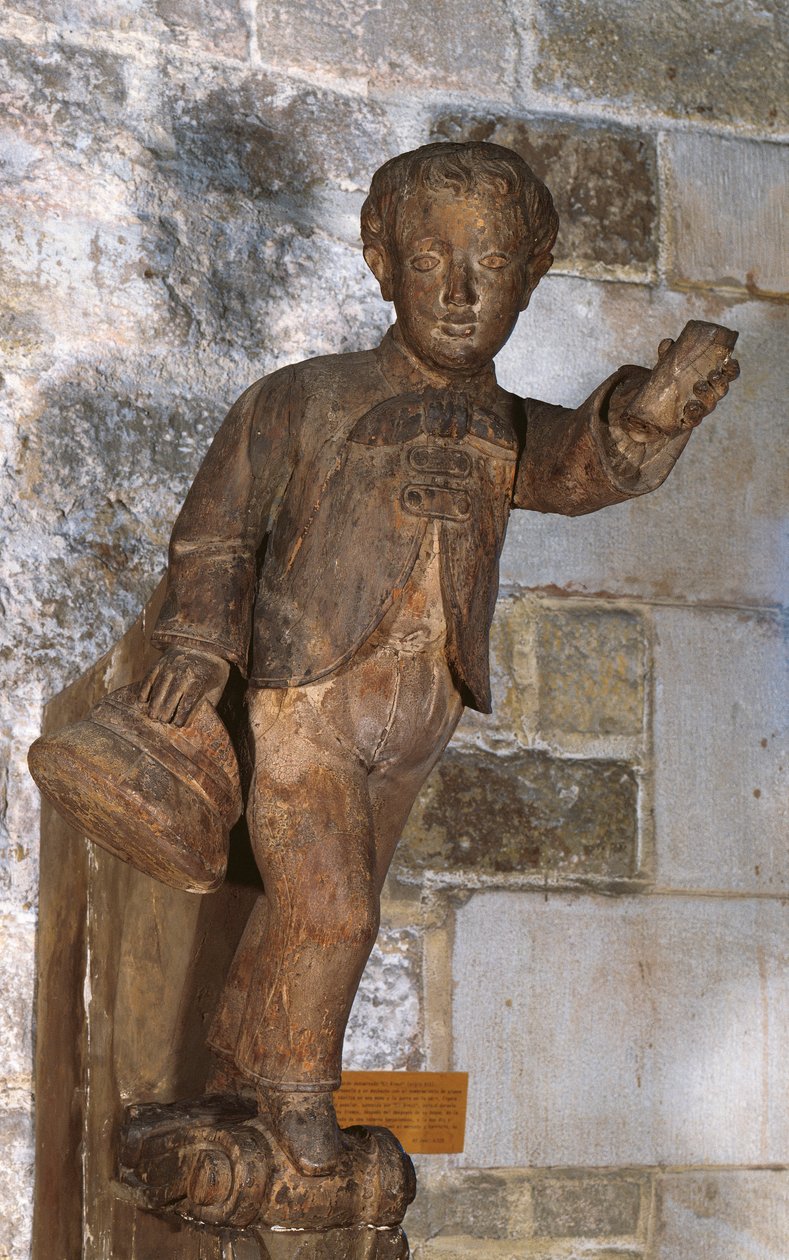 Cabeça de figura, chamada Ninot de Spanish School