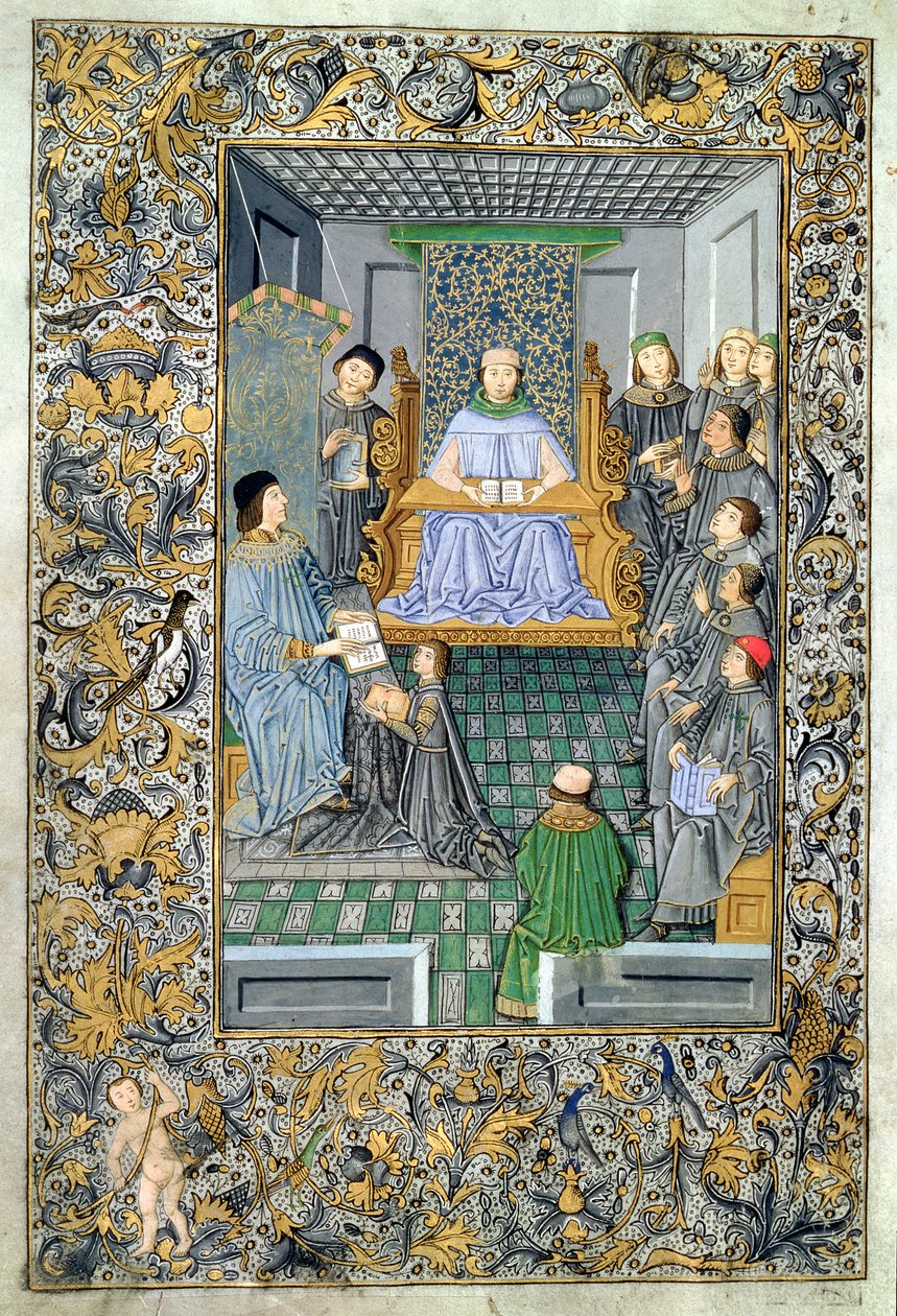Frontispício de Antonio de Nebrijas (1444-1522) Gramatica de Spanish School