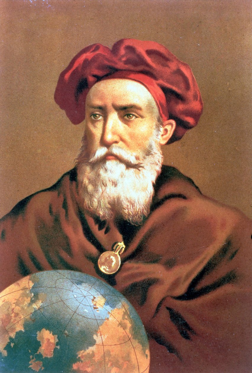 IND 123 0784502/2 Vasco da Gama (c.1469-1525) navegador português de Spanish School