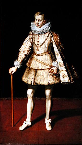Infante Carlos, irmão de Filipe IV (óleo sobre tela) de Spanish School