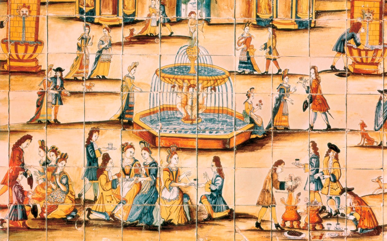 La Chocolatada, detail de Spanish School